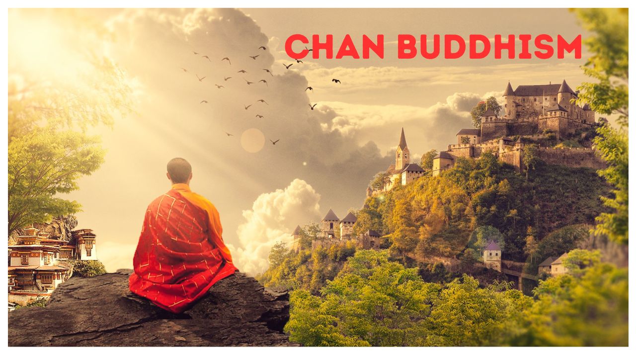 Chan Buddhism, also known as Zen Buddhism in Japan, is a school of Mahayana Buddhism that originated in China during the Tang Dynasty (7th century CE).